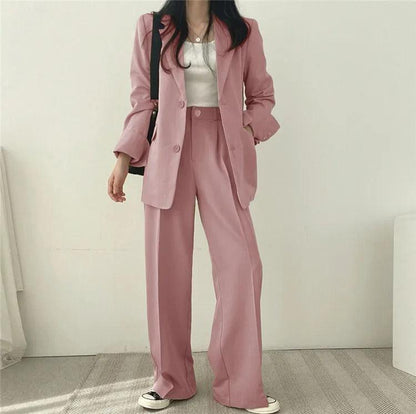 Classic Ladies Two Piece Suit Set