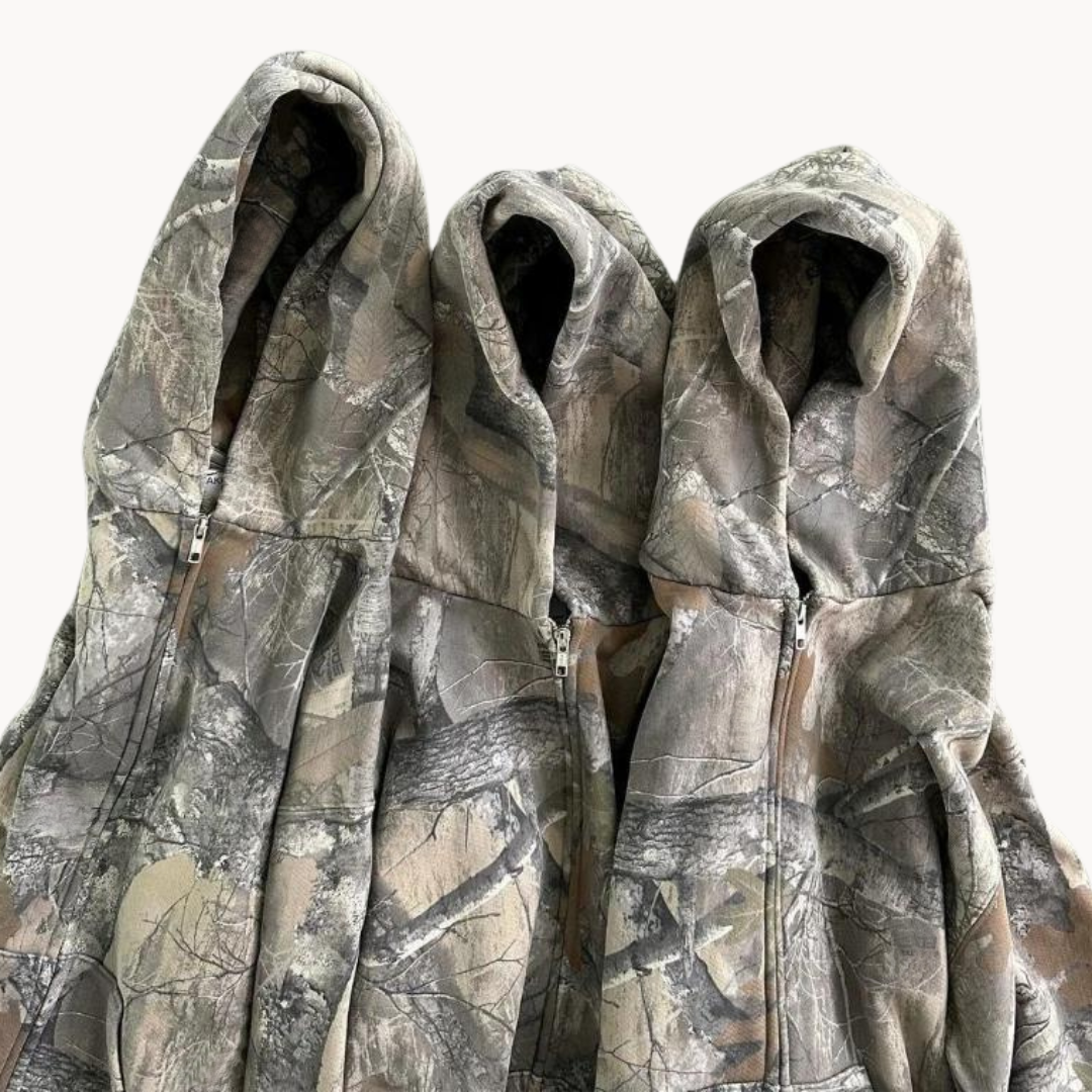 Camouflage Hoodie Relaxed Fit