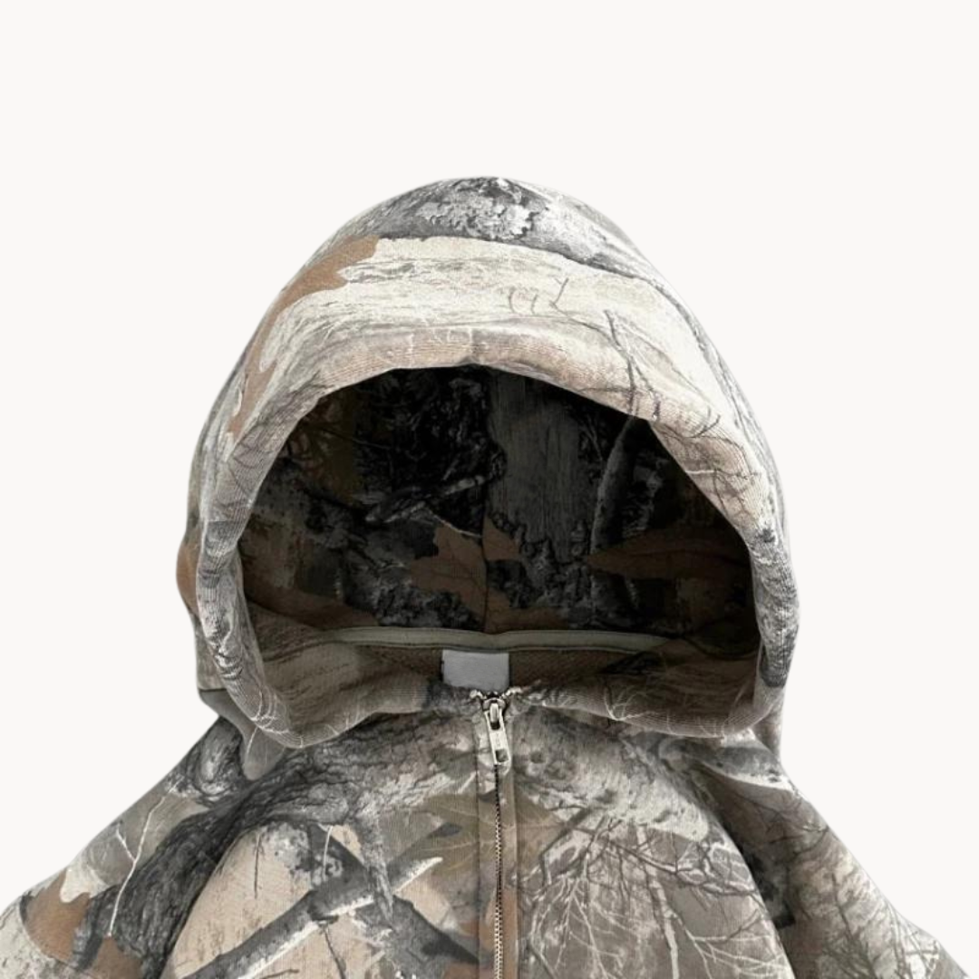 Camouflage Hoodie Relaxed Fit