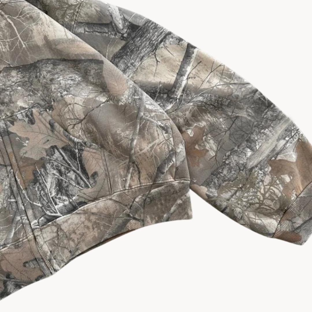 Camouflage Hoodie Relaxed Fit