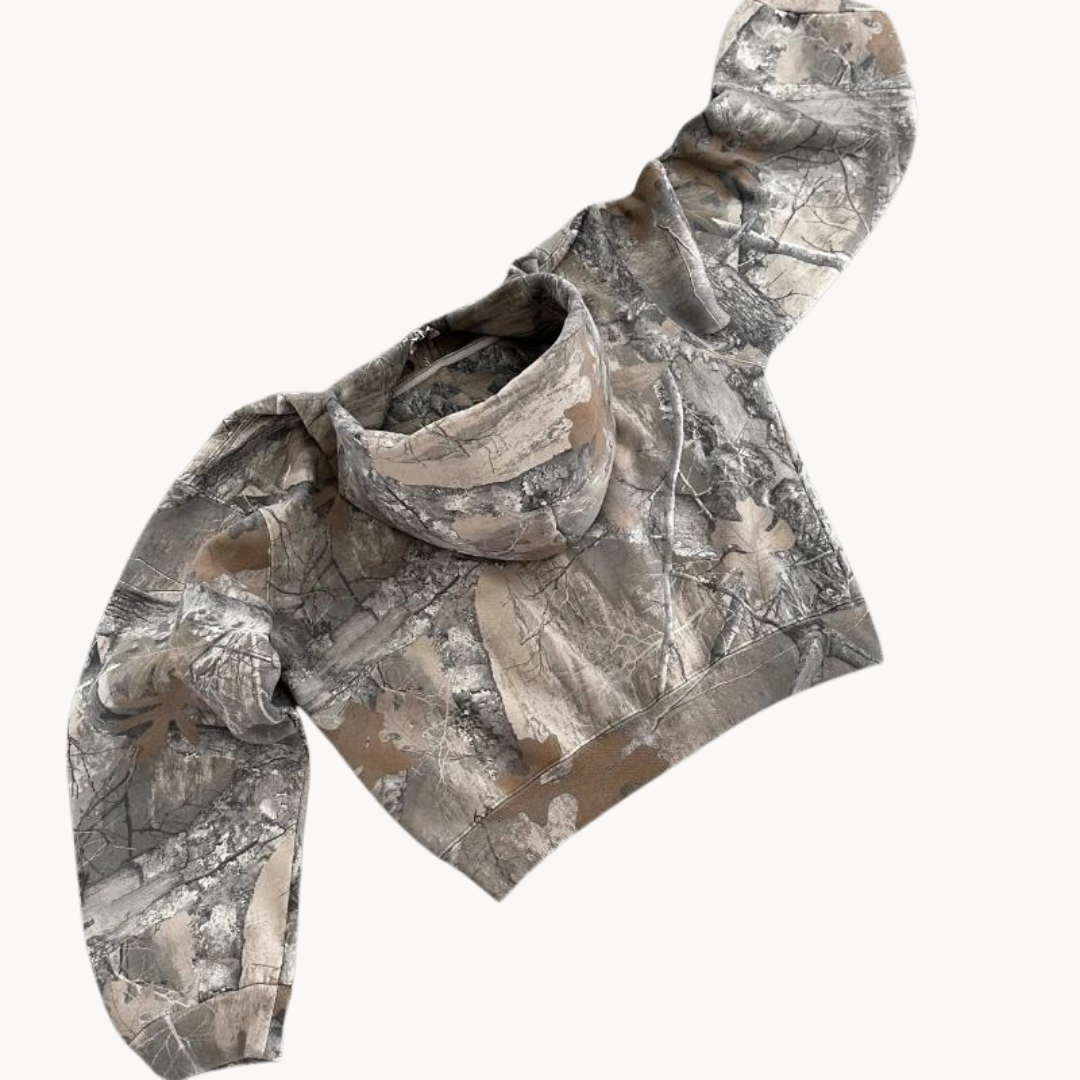 Camouflage Hoodie Relaxed Fit