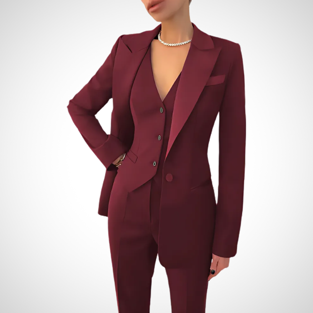 Stylish Women's Spring Suit Pants Set