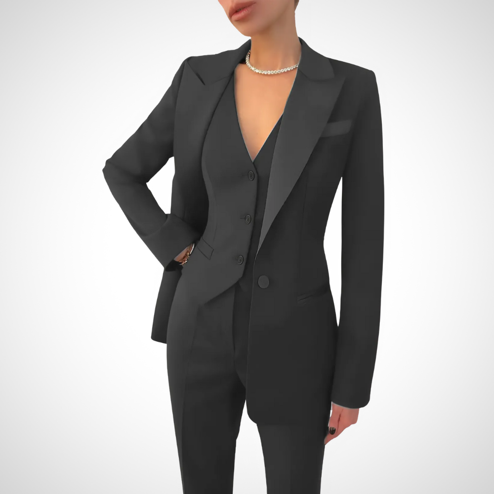 Stylish Women's Spring Suit Pants Set - VibreMode