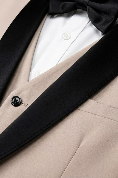 Image of Edison | Men's Slim-Fit Tuxedo Suit