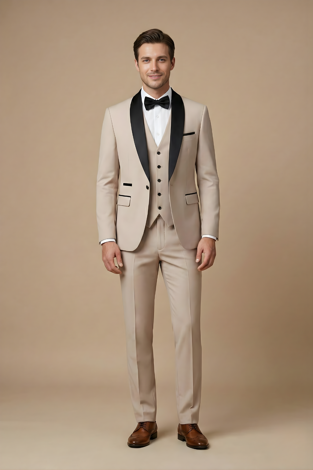 Men's Slim Fit Tuxedo Suit - VibreMode
