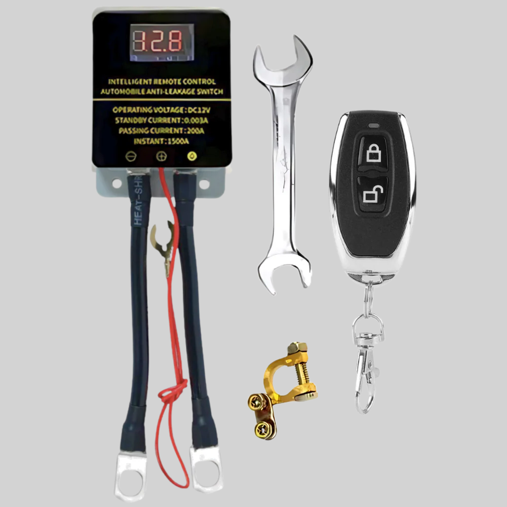 Remote Car Battery Kill Switch Disconnect Device