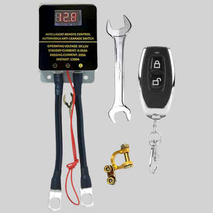 Remote Car Battery Kill Switch Disconnect Device
