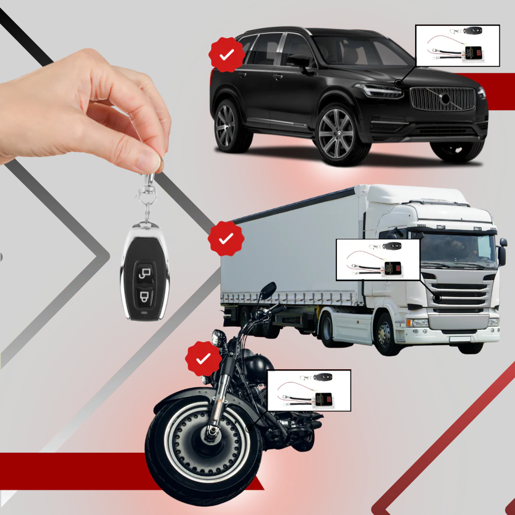 Remote Car Battery Kill Switch Disconnect Device