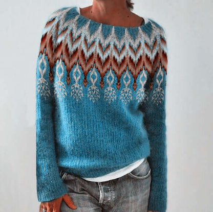 Women's Fair Isle Knit Sweater