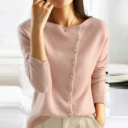 Elegant Women's Open Front Cardigan