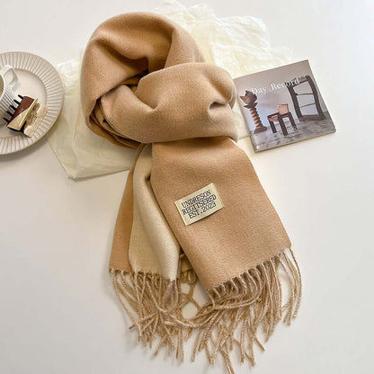 Women's Reversible Soft Silk Scarf