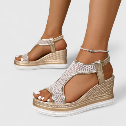 Luxurious strappy sandals