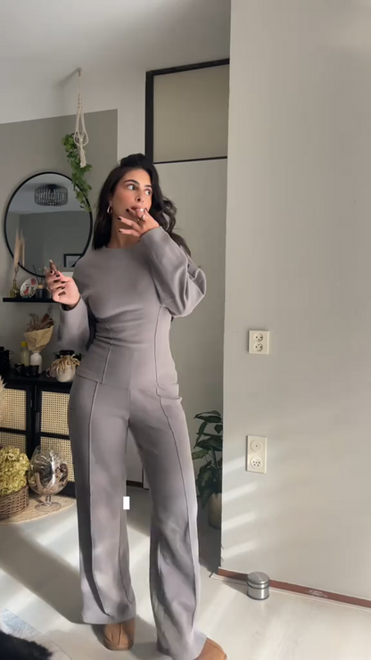 Women's Wide Leg Co-Ord Set