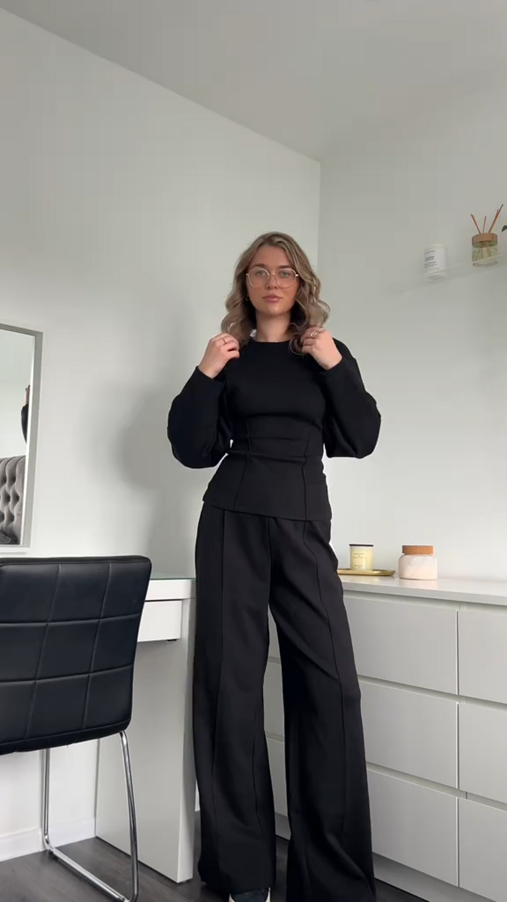 Women's Wide Leg Co-Ord Set