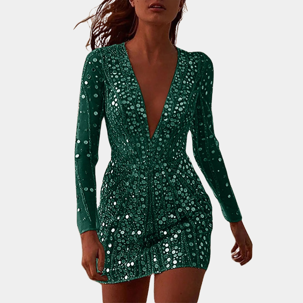 Elegant cocktail mini dress for women with flattering fit and breathable fabric, ideal for parties, dates, and special events.