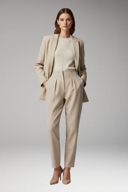 Women's Straight Pants Crease-