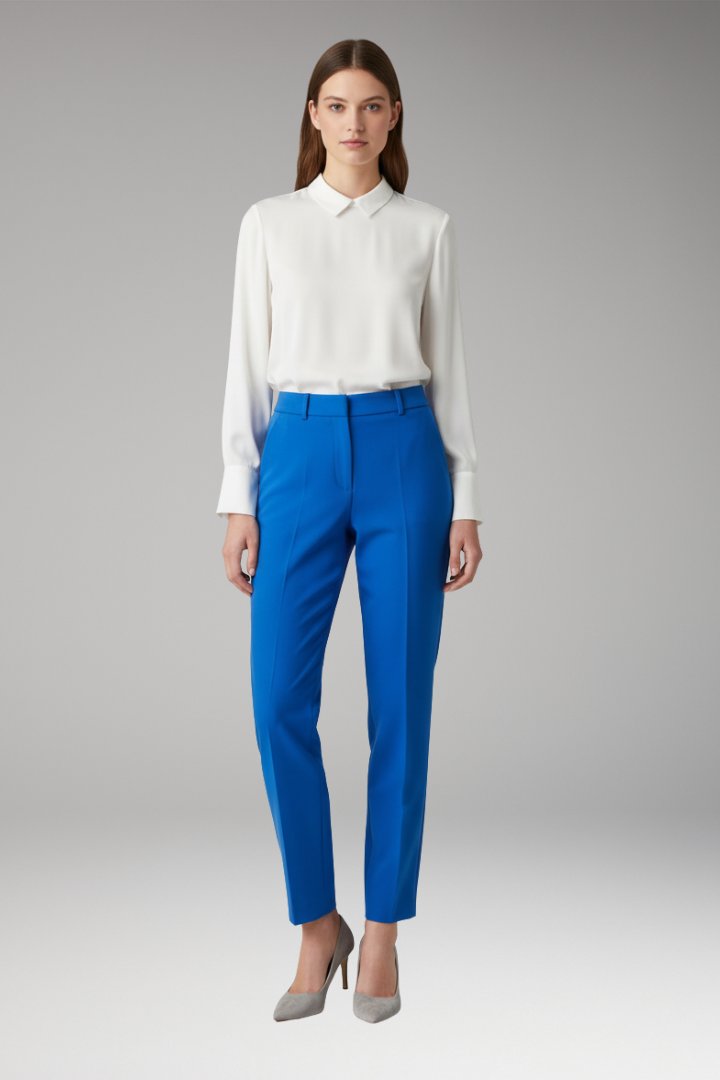 Women's Straight Pants Crease-