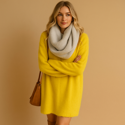 Women’s elegant everyday dress with flattering fit and flowing silhouette, perfect for workdays, casual outings, and special occasions.