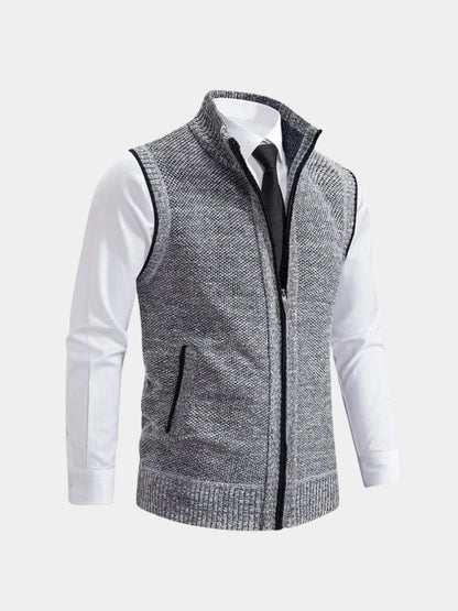 Soft Cable Fleece Vest