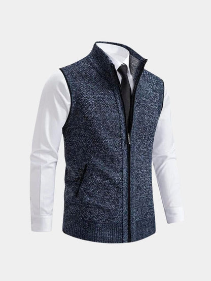 Soft Cable Fleece Vest