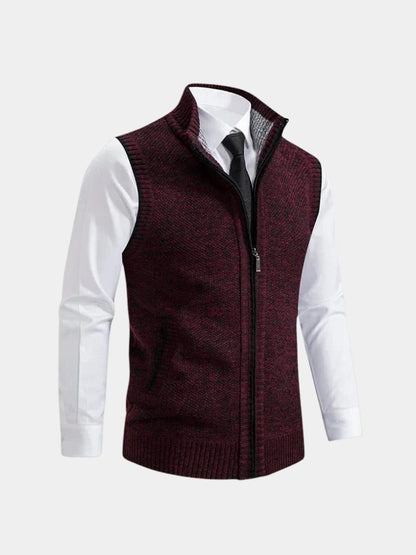 Soft Cable Fleece Vest