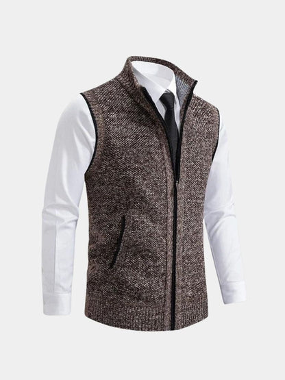 Soft Cable Fleece Vest
