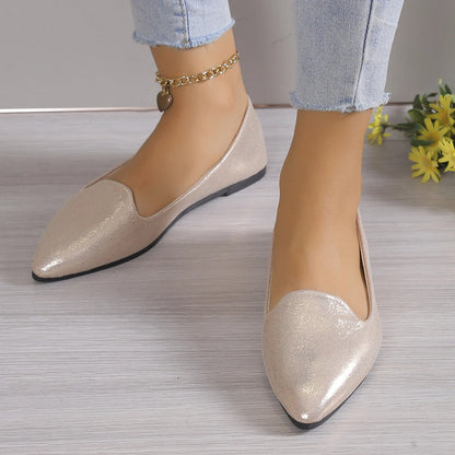 Chic Ladies Low Heel Pumps