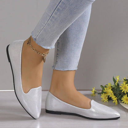 Chic Ladies Low Heel Pumps