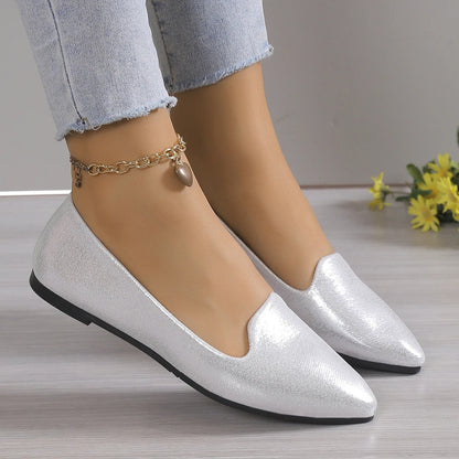 Chic Ladies Low Heel Pumps