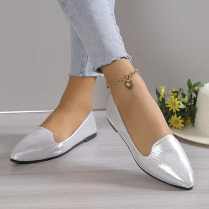 Chic Ladies Low Heel Pumps