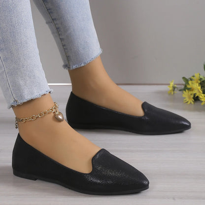 Chic Ladies Low Heel Pumps