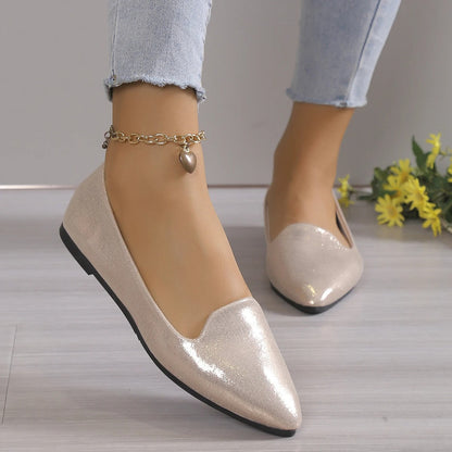Chic Ladies Low Heel Pumps - VibreMode