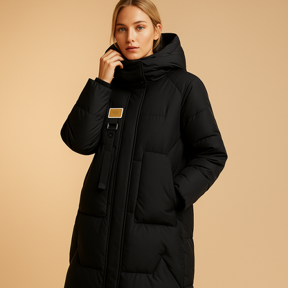Stylish Women's Parka Winter Coat - VibreMode
