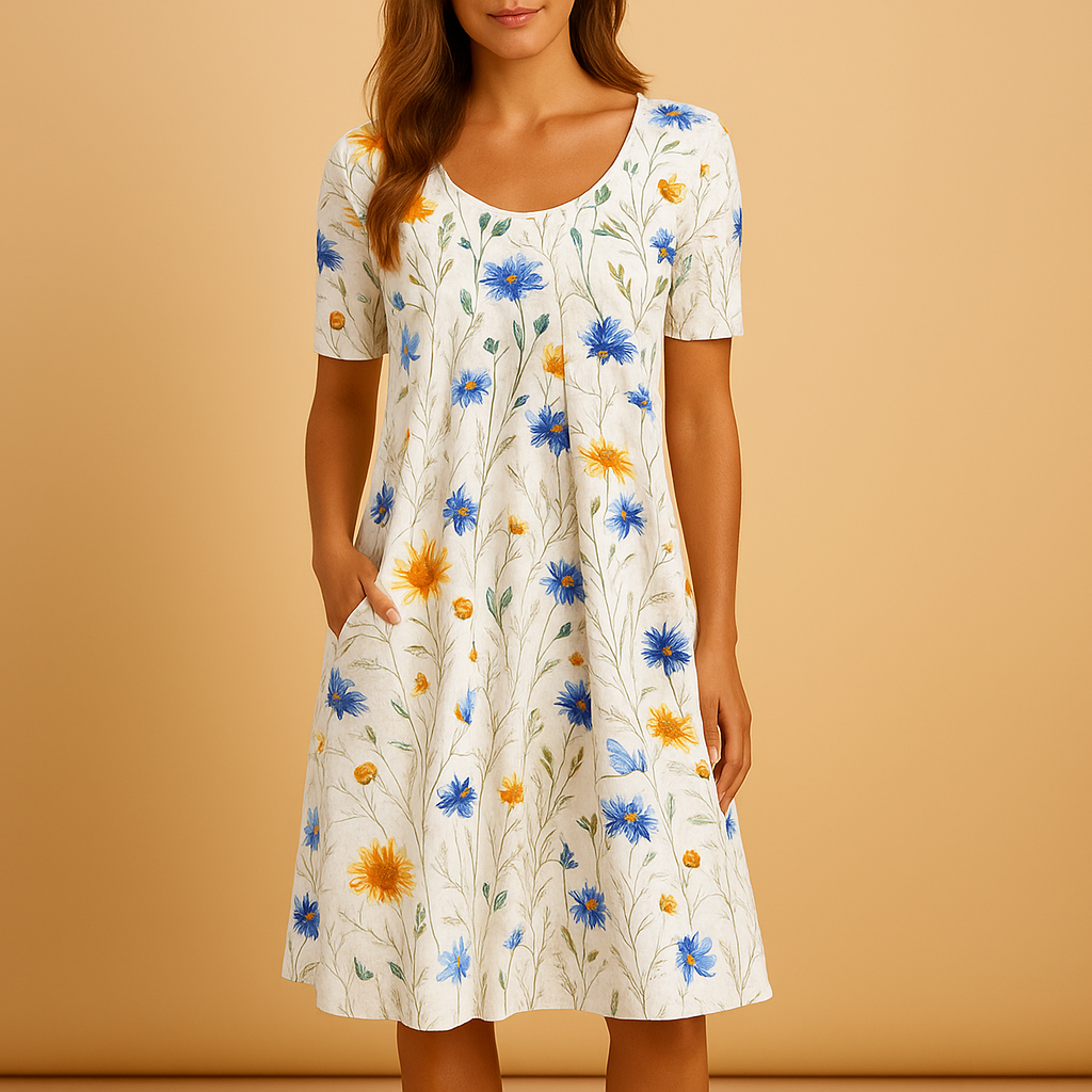 Elegant midi dress for women with a flattering fit and breathable design, ideal for parties, casual outings, and formal occasions.