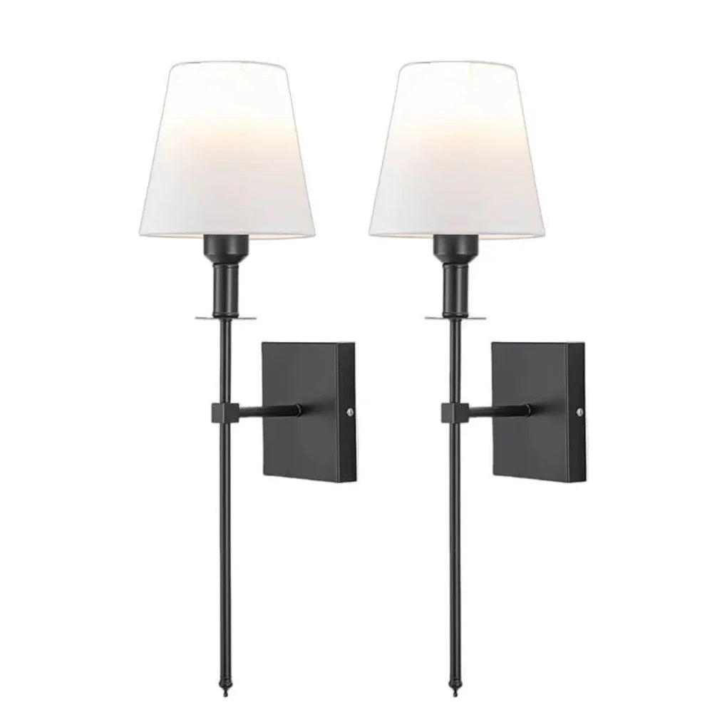 Wireless Wall Lamp 2 Pack Rechargeable with Remote Control - VibreMode