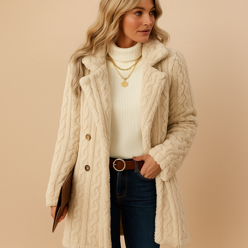 Stylish Fit Women's Winter Parka Coat - VibreMode