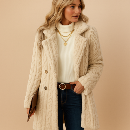 Stylish Fit Women's Winter Parka Coat - VibreMode