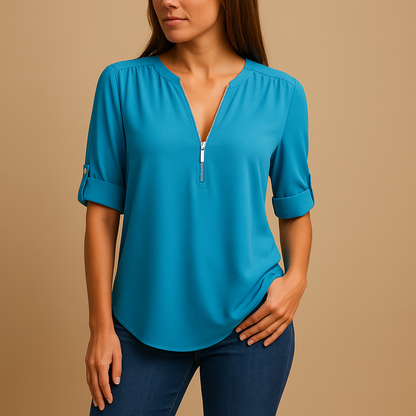 Women's V-Neck Blouse