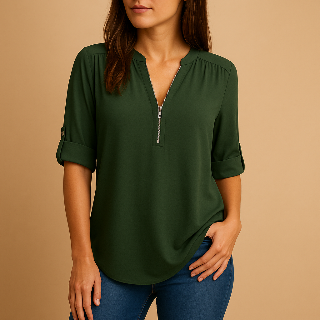 Women's V-Neck Blouse