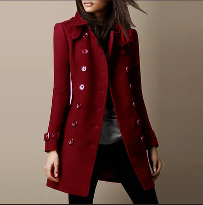 Image of Elizabeth | Women's Double-Breasted Coat