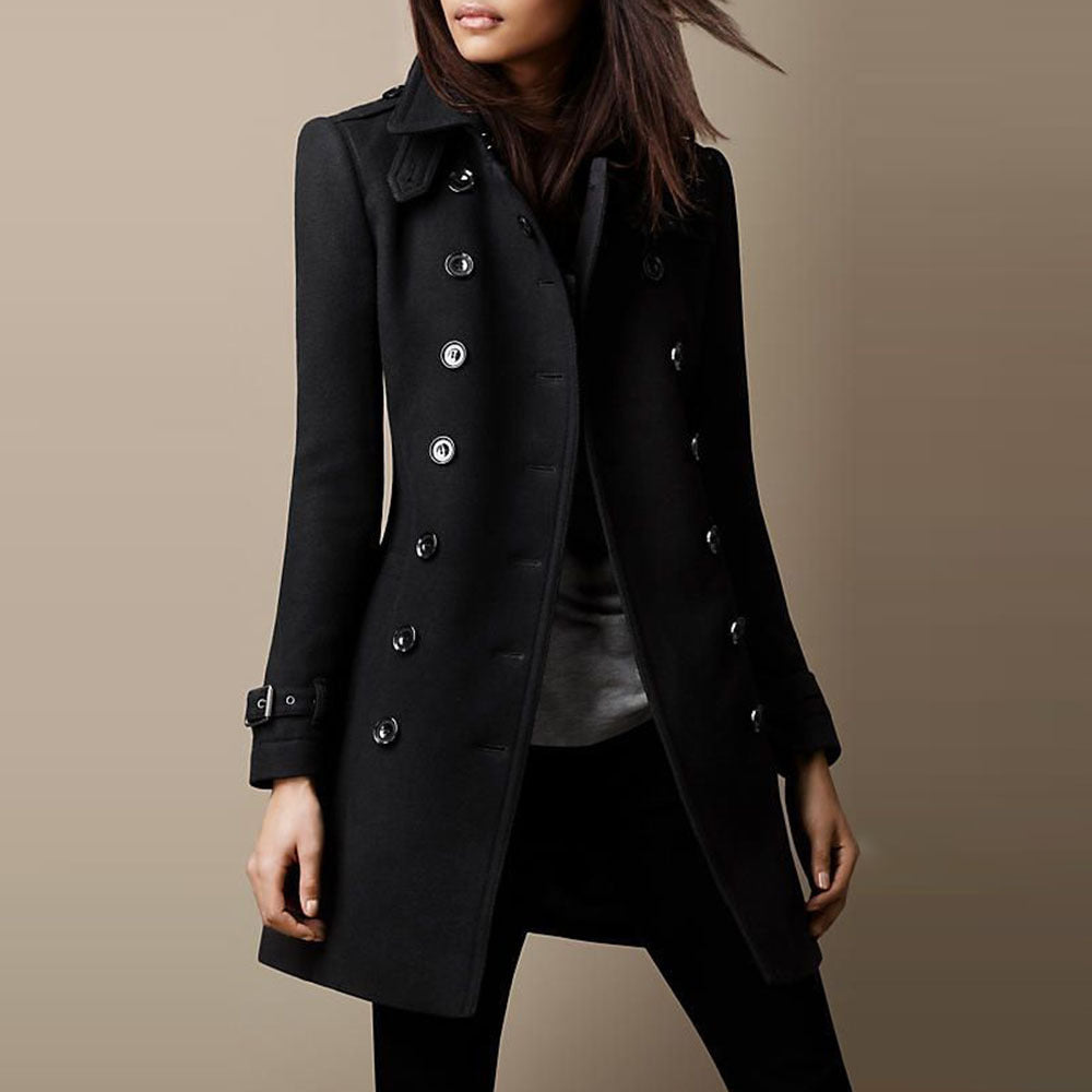 Image of Elizabeth | Women's Double-Breasted Coat