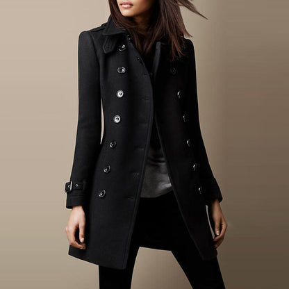 Image of Elizabeth | Women's Double-Breasted Coat