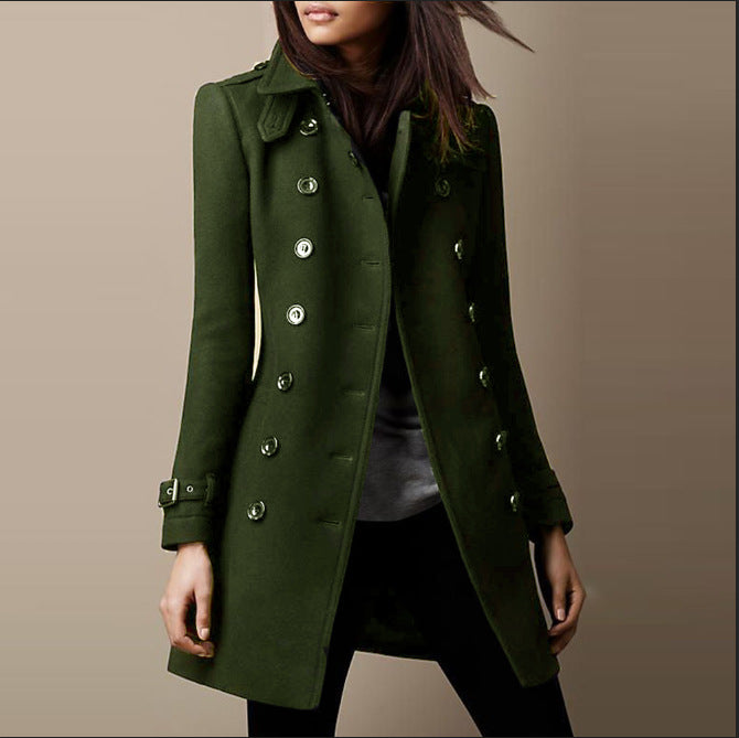 Image of Elizabeth | Women's Double-Breasted Coat