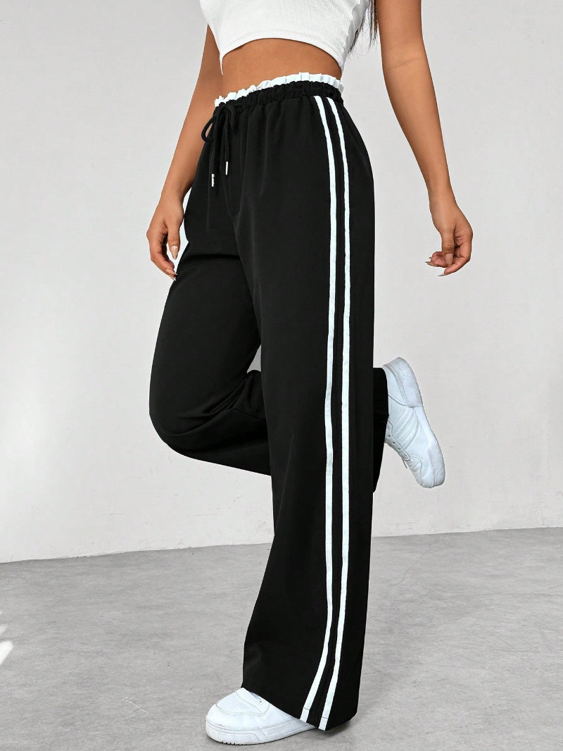 Women's Wide Leg Sport Pants - VibreMode