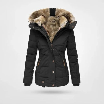 Women's Hooded Padded Jacket - VibreMode