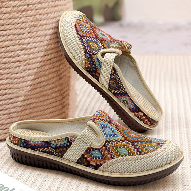 Elsie Women's Slip On Mules - VibreMode