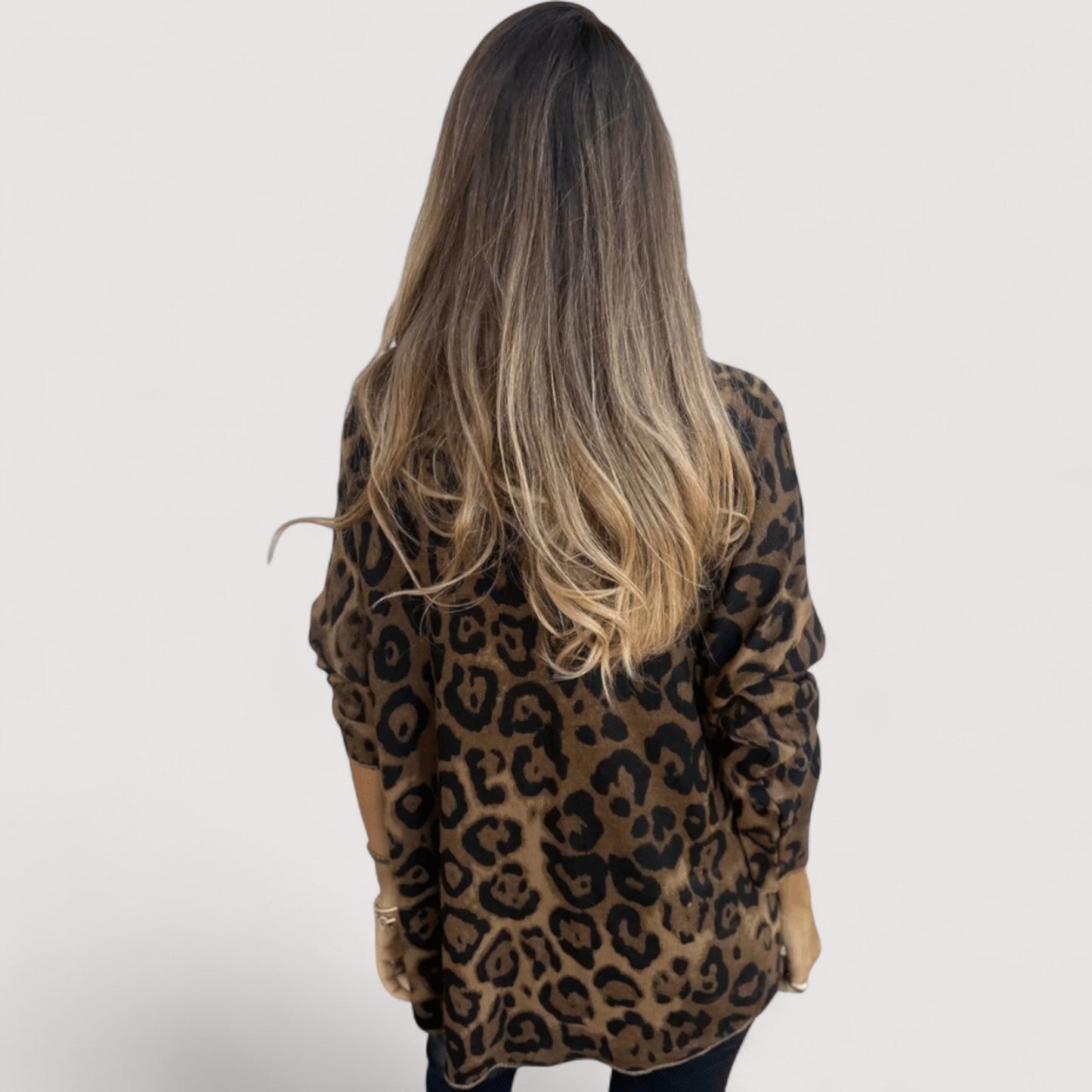 Breathable Animal Print Blouse