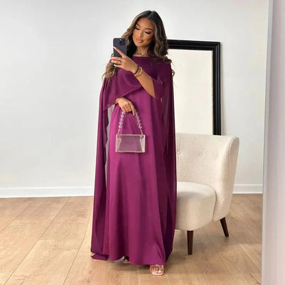 Elegant Long Sleeve Wedding Guest Maxi Dress