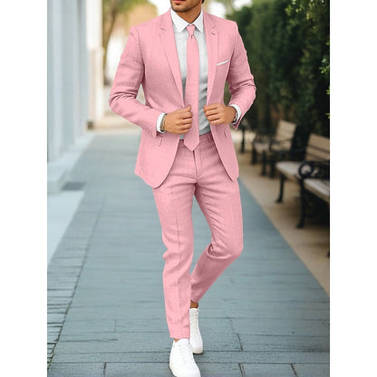 Men's 2-Piece Casual Suit