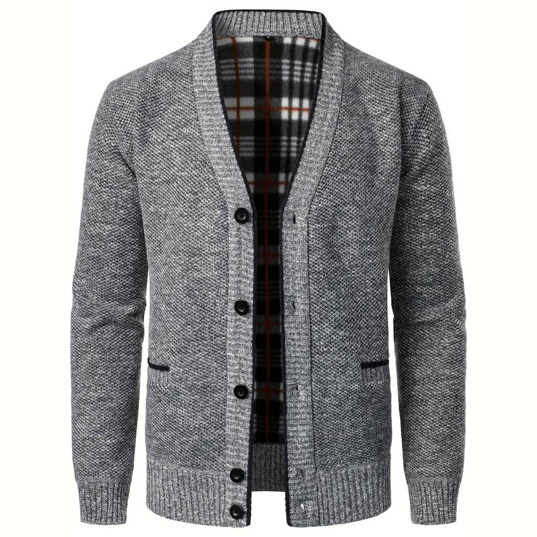 Men's Cardigan Button Front - VibreMode